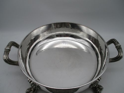PAIR OF 19TH CENTURY SILVER PLATED WARMING DISHES BY DAN HOLY - ADDITIONAL PHOTO 10
