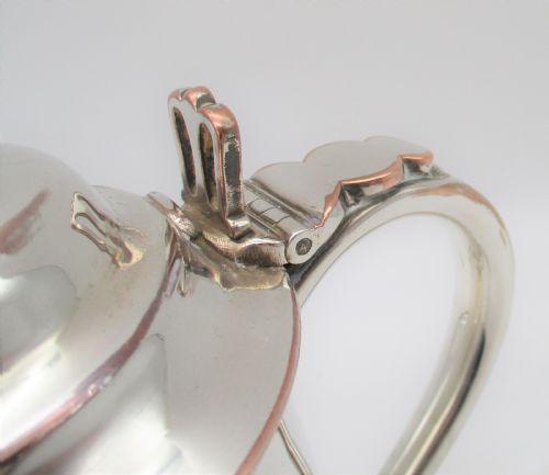 fig 1. A Fine Old Sheffield Plated Lidded Tankard