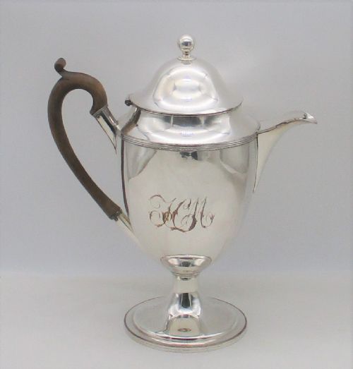 Late 18th Century Old Sheffield Plated Coffee Jug
