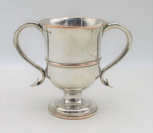 18th Century Old Sheffield Plated Loving Cup by N Smith C1780
