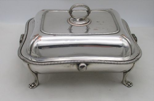 Good Old Sheffield Plated Warming Dish C1820