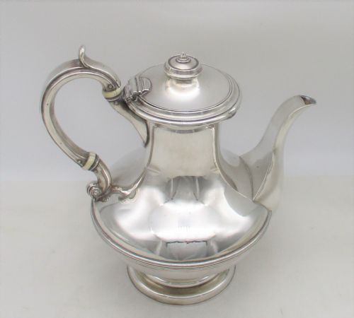 fig 1. Matthew Boulton Old Sheffield Plated Coffee Pot c1800