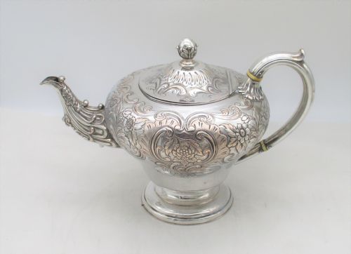 Rare 18th Century Old Sheffield Plated Tea Pot