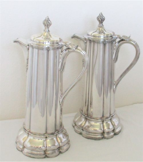 fig 3. Fantastic Boxed Old Sheffield Plated Communion Set c1840