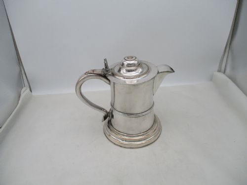 GOOD OLD SHEFFIELD PLATED BEER JUG C1800 - ADDITIONAL PHOTO 3