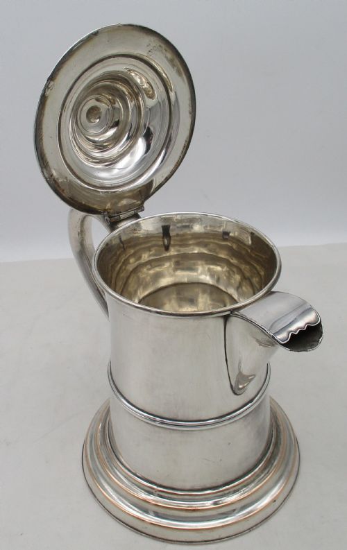 GOOD OLD SHEFFIELD PLATED BEER JUG C1800 - ADDITIONAL PHOTO 6