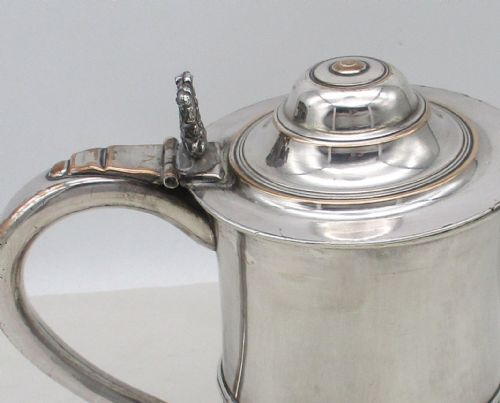 GOOD OLD SHEFFIELD PLATED BEER JUG C1800 - ADDITIONAL PHOTO 9