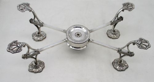 Late 18th Century Old Sheffield Plated Dish Cross