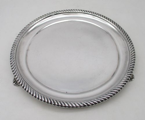 Small Old Sheffield Plated Tray C1800