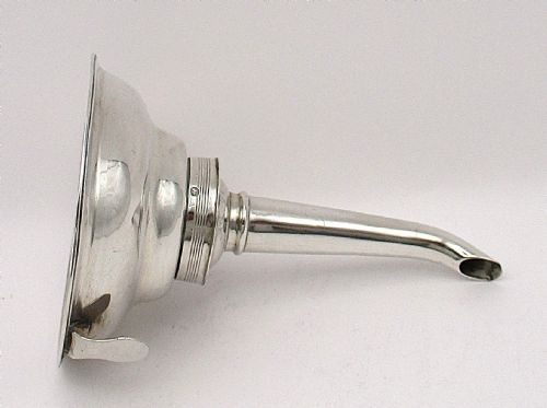 George III Silver Wine Funnel - London 1800