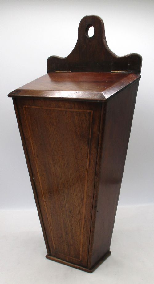 Fine Georgian Mahogany Candle Box