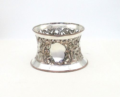 Rare 18th Century Old Sheffield Plated Dish Ring / Potato Ring