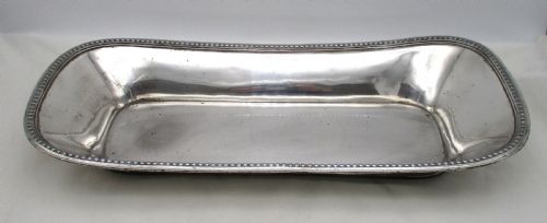 LARGE OLD SHEFFIELD PLATED KNIFE TRAY BY WALKER KNOWLES C1840 - ADDITIONAL PHOTO 2