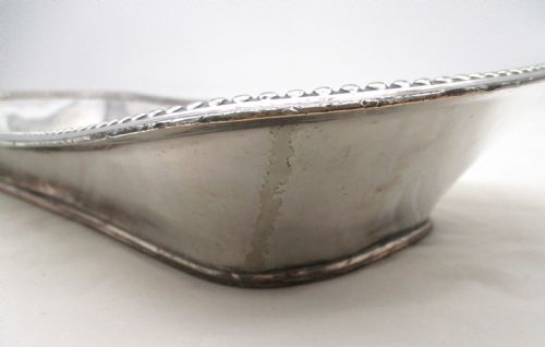 LARGE OLD SHEFFIELD PLATED KNIFE TRAY BY WALKER KNOWLES C1840 - ADDITIONAL PHOTO 5