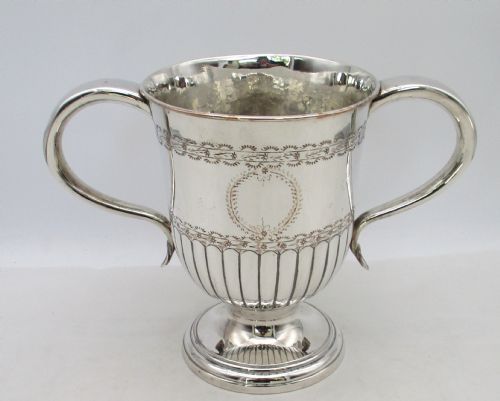 Late 18th Century Old Sheffield Plated Loving Cup