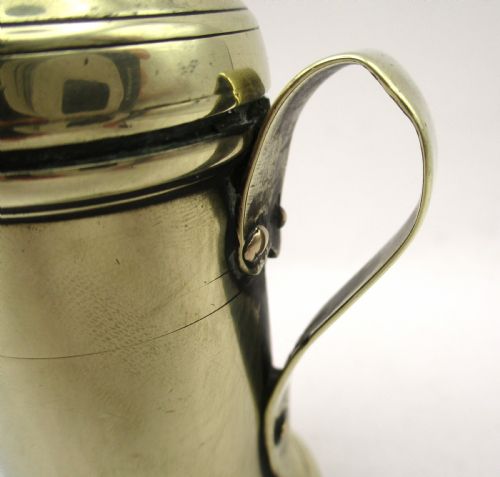 RARE 18TH CENTURY BRASS SPICE SHAKER DREDGER - ADDITIONAL PHOTO 4