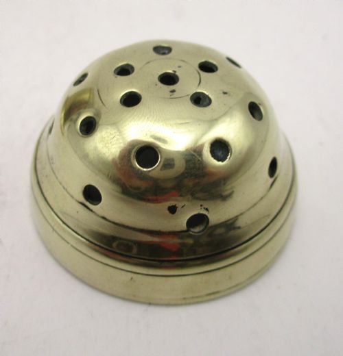 RARE 18TH CENTURY BRASS SPICE SHAKER DREDGER - ADDITIONAL PHOTO 9