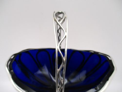FINE OLD SHEFFIELD PLATED SUGAR BASKET C1800 - ADDITIONAL PHOTO 3
