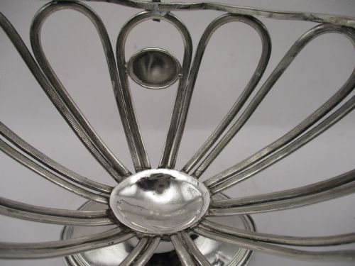 FINE OLD SHEFFIELD PLATED SUGAR BASKET C1800 - ADDITIONAL PHOTO 9