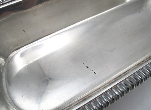 GOOD OLD SHEFFIELD PLATED KNIFE TRAY BY CRESWICK - ADDITIONAL PHOTO 2