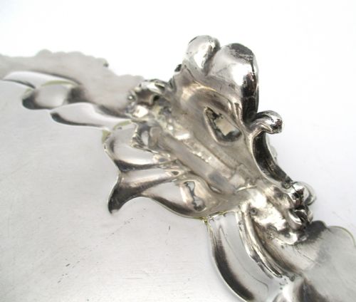LATE 19TH CENTURY SILVER PLATED SERVING TRAY BY JOHN HARRISON - ADDITIONAL PHOTO 7