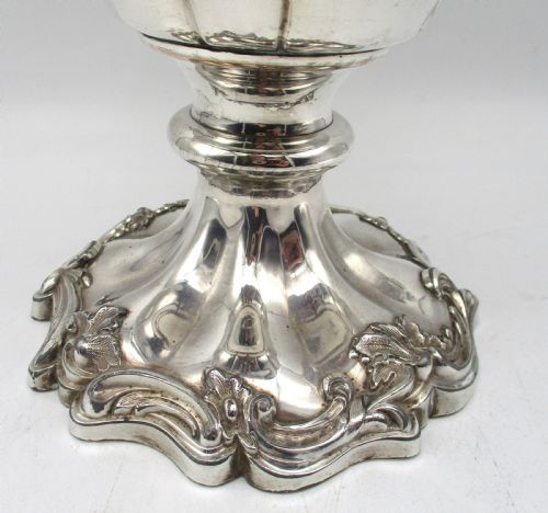 FINE PAIR OF OLD SHEFFIELD PLATED WINE COOLERS C1830 - ADDITIONAL PHOTO 3