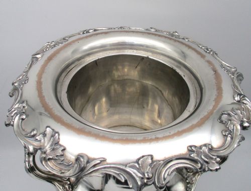 FINE PAIR OF OLD SHEFFIELD PLATED WINE COOLERS C1830 - ADDITIONAL PHOTO 13