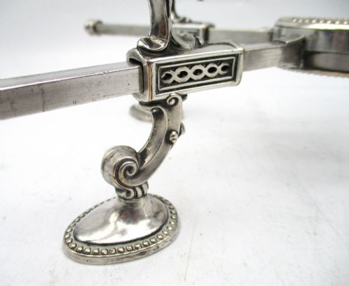 FINE OLD SHEFFIELD PLATED DISH CROSS C1800 - ADDITIONAL PHOTO 8