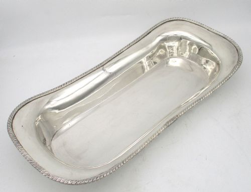 19TH CENTURY SILVER PLATED KNIFE TRAY