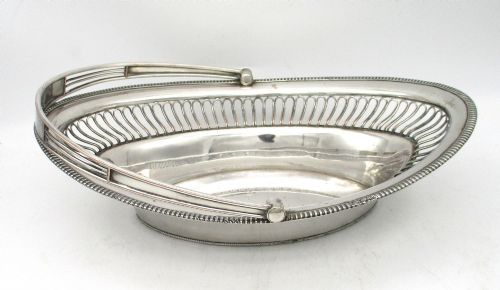 OLD SHEFFIELD PLATE WIREWORK BASKET C1800 - ADDITIONAL PHOTO 10