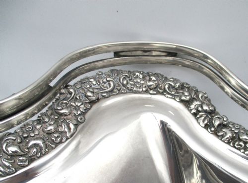 OLD SHEFFIELD PLATED BASKET C1820 - ADDITIONAL PHOTO 6