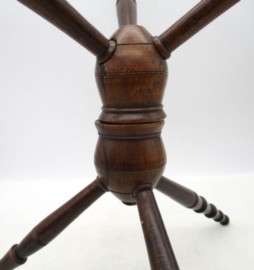 FINE GEORGIAN MAHOGANY FIRE SIDE STAND FIRE CAT - ADDITIONAL PHOTO 4