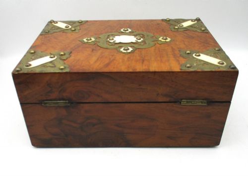 ARTS CRAFTS WOODEN JEWELLERY BOX C1890 - ADDITIONAL PHOTO 6