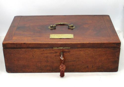 Mid 18th Century Mahogany Document Box