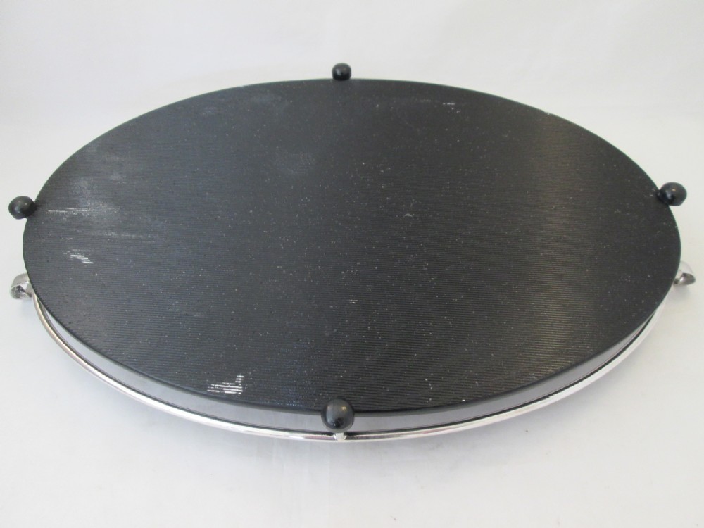 Art Deco Silver Plated Cocktail Tray c1930 View VII