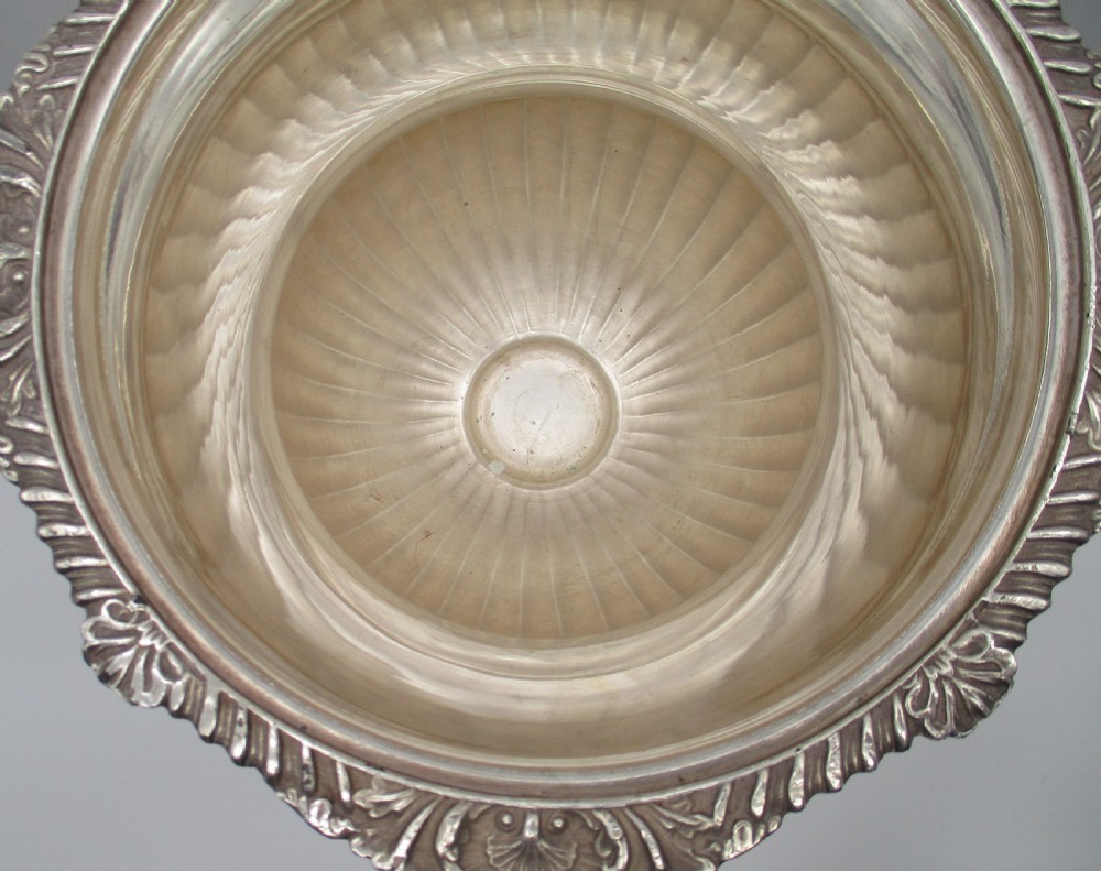 A Fine 19th Century Silver Plated Wine Cooler by Henry Wilkinson View VIII