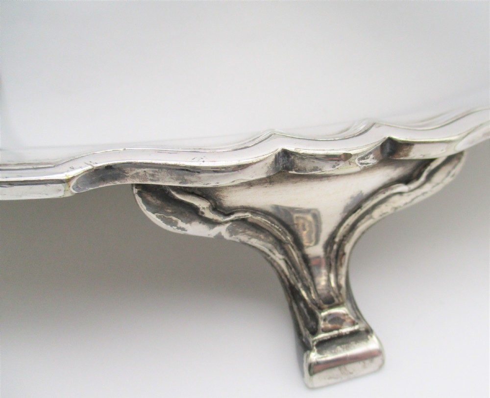 A Silver Plated Serving Tray by Elkington c1900 View IV