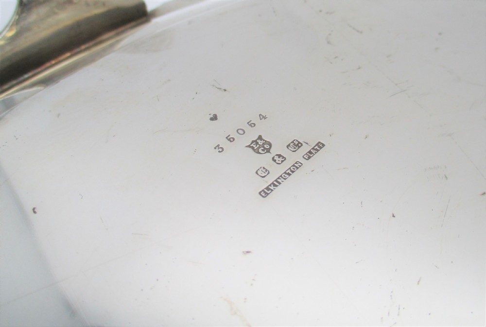 A Silver Plated Serving Tray by Elkington c1900 View VIII