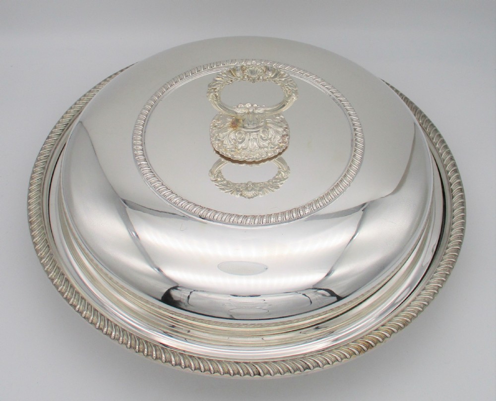 Fabulous Pair of Large Silver Plated Tureens - Harrods - 14