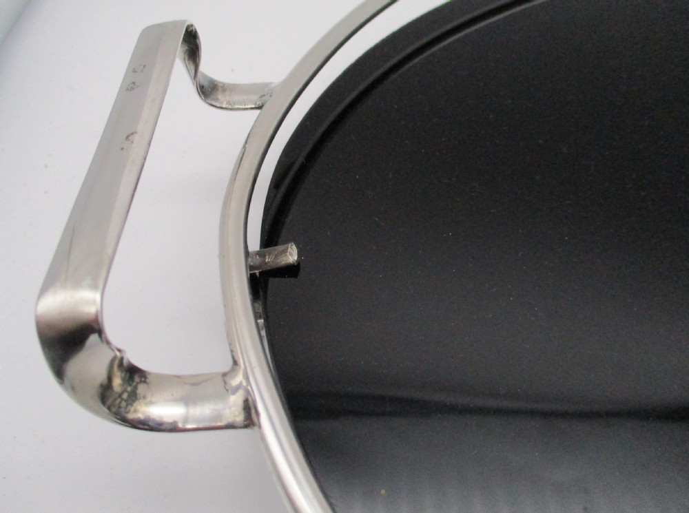 Fine Art Deco Silver Plated Cocktail Tray View V