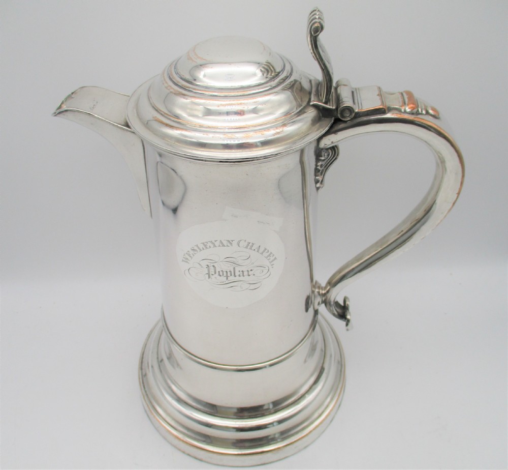 An Old Sheffield Plated Communion Jug - Wesleyan Chapel Poplar View III