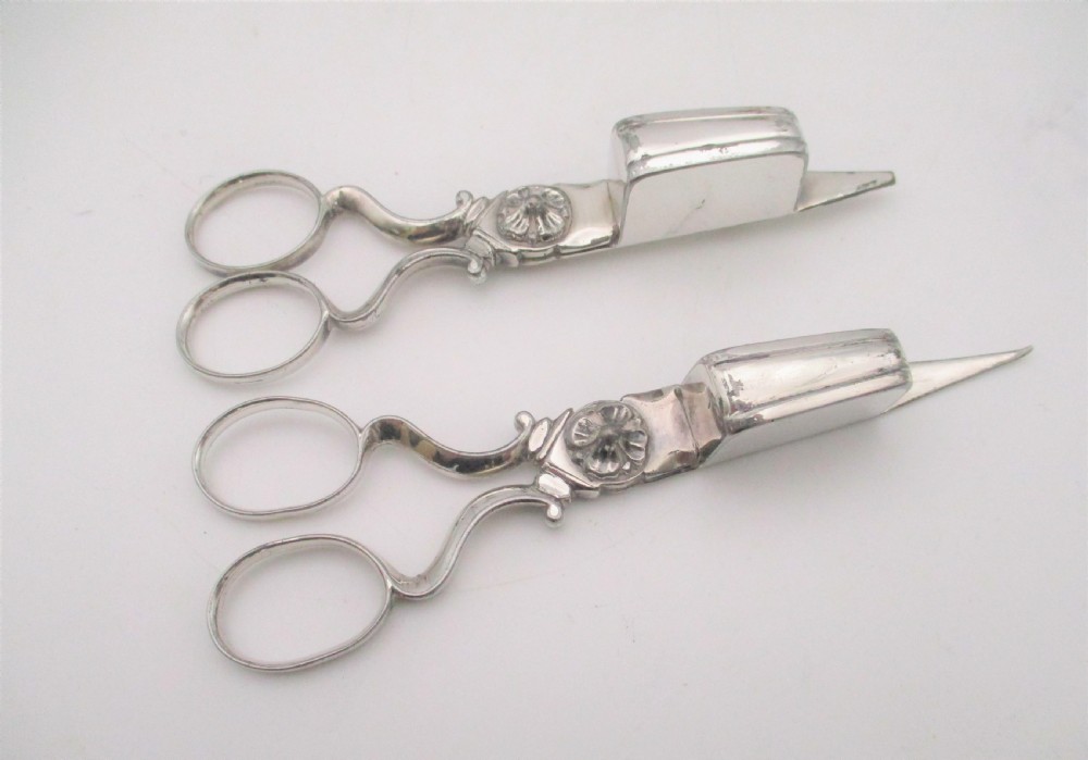 Fabulous Pair of Old Sheffield Plated Chamber Candlesticks c1820 View VII