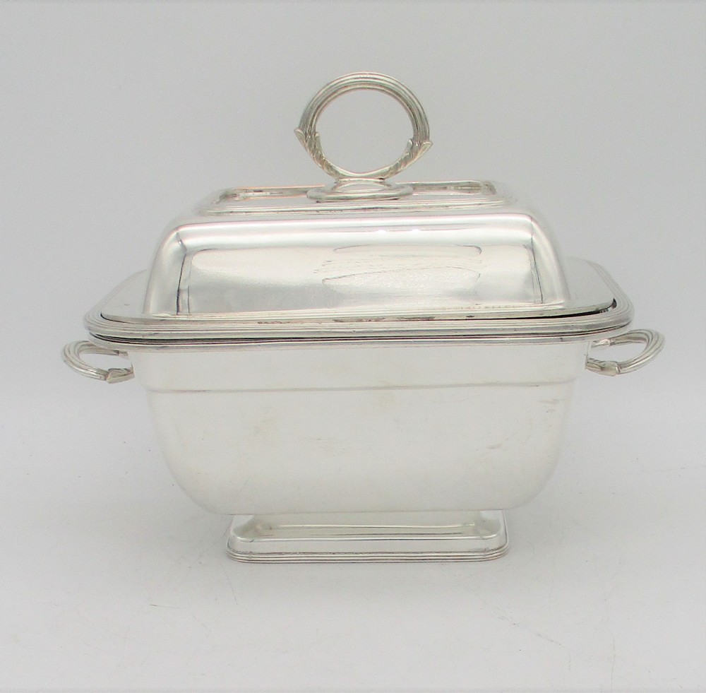 Unusual Small 19th Century Silver Plated Warming Dish