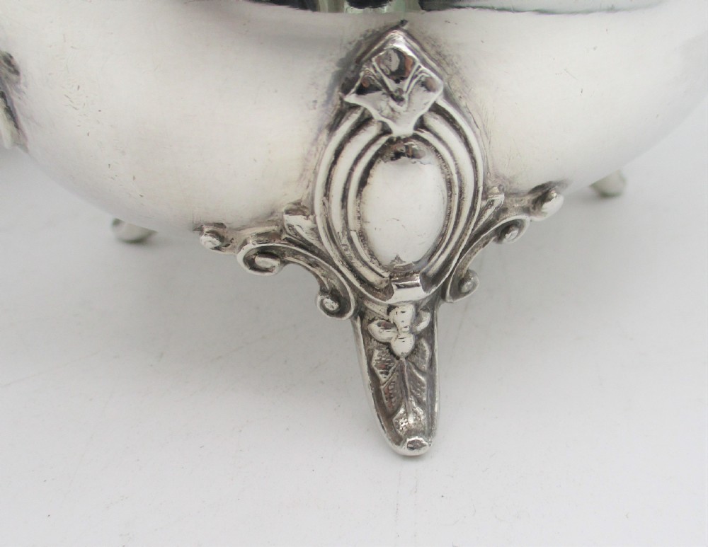 A Pair of Large Silver Plated Sauce Boats by walker & Hall View IV