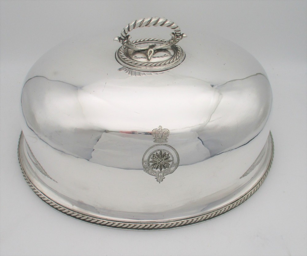 Fine 19th Century Silver Plated Meat Dome Elkington