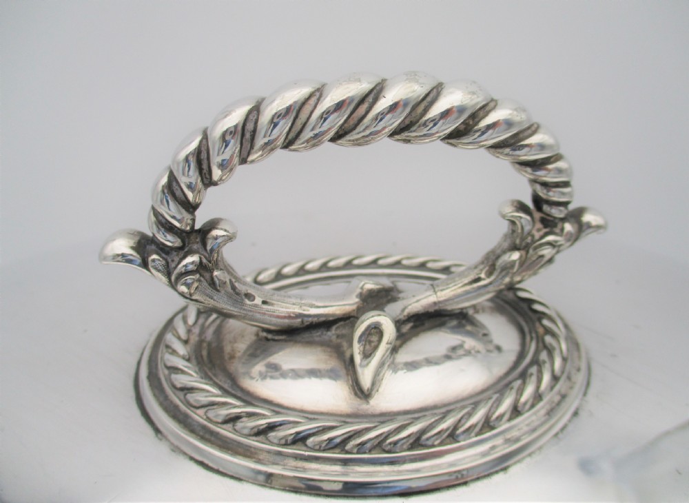 Fine 19th Century Silver Plated Meat Dome Elkington View IV
