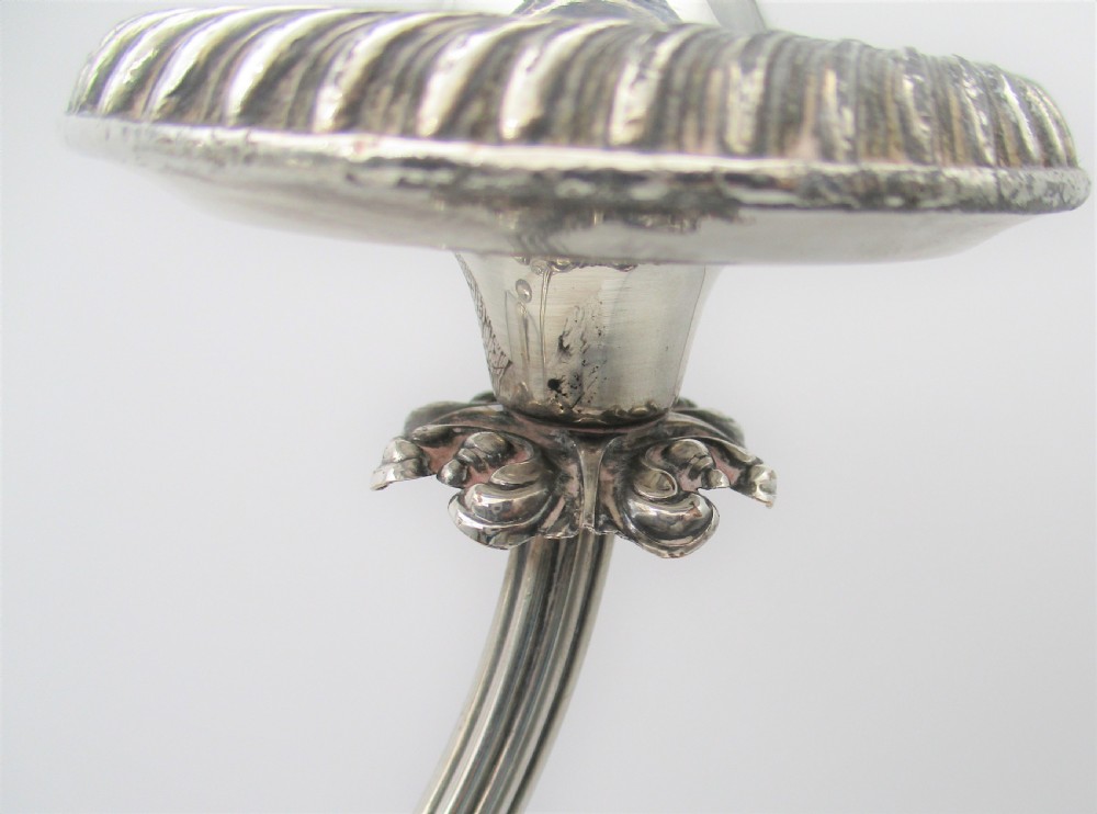 A Good Pair of 19th Century Silver Plated Candelabra View VIII