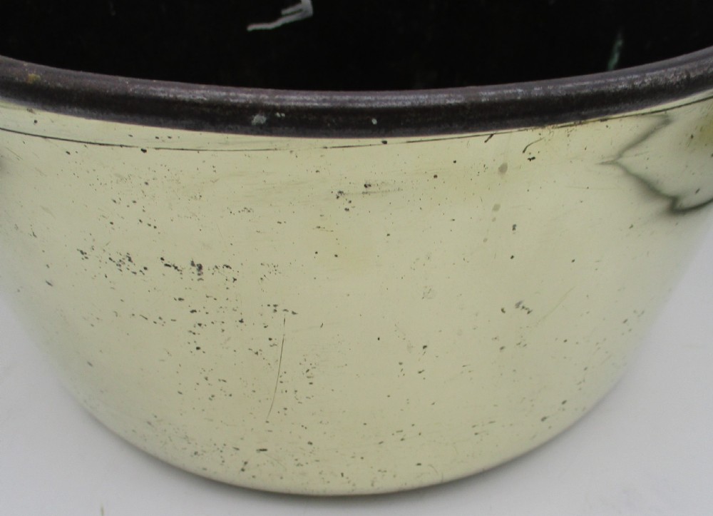 Very Large 19th Century Brass Preserve Pan 39cm View IX