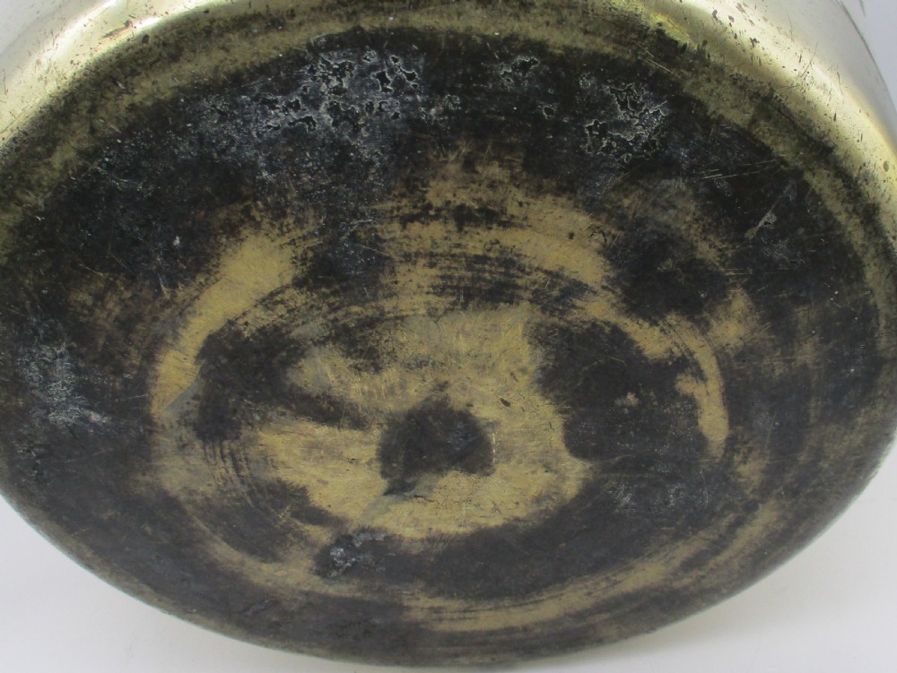 Very Large 19th Century Brass Preserve Pan 39cm View XI