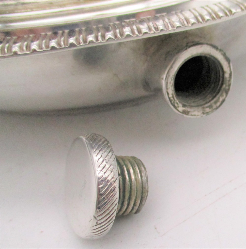 A Fine 19th Century Silver Plated Muffin Dish with Warming Tray View IX